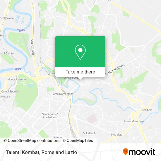 Talenti Kombat map