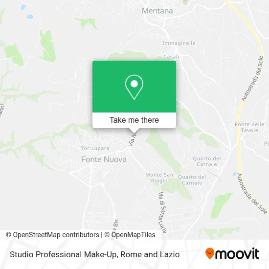 Studio Professional Make-Up map
