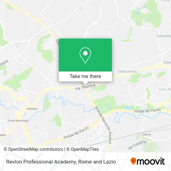 Revlon Professional Academy map