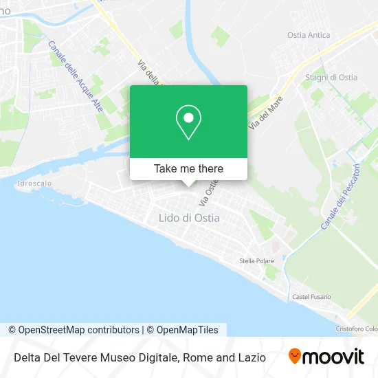 Delta Del Tevere Museo Digitale map