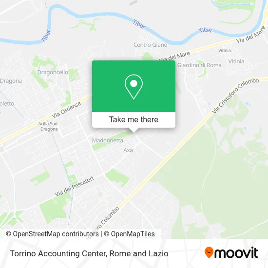 Torrino Accounting Center map