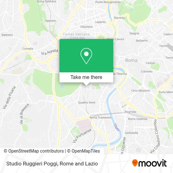 Studio Ruggieri Poggi map