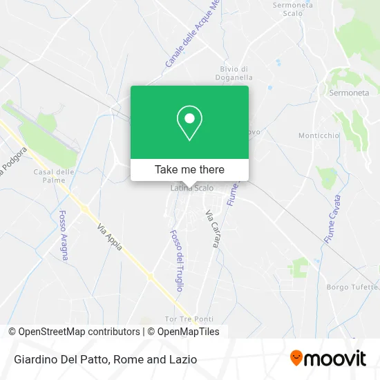 Giardino Del Patto map