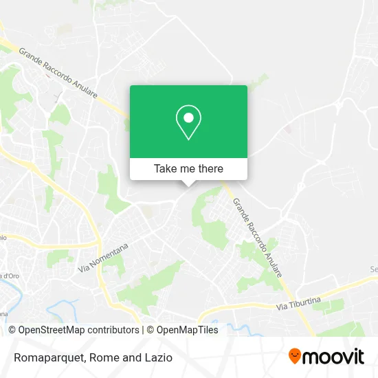 Romaparquet map