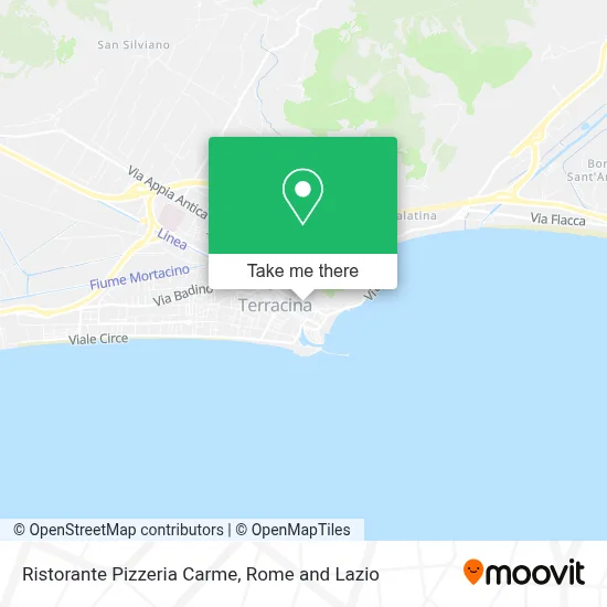 Ristorante Pizzeria Carme map
