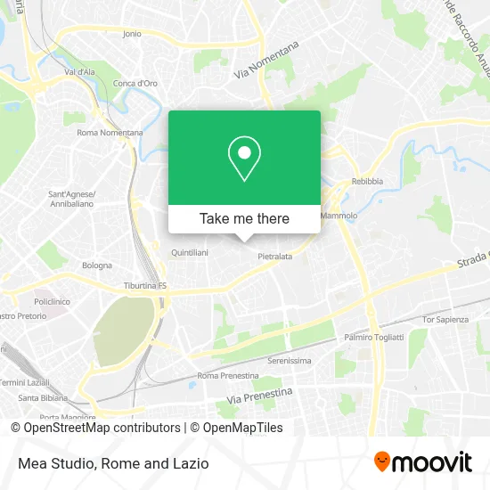 Mea Studio map