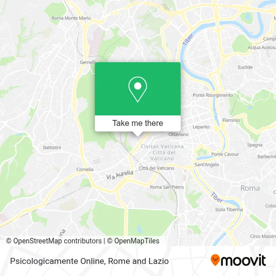 Psicologicamente Online map