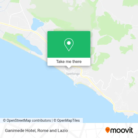 Ganimede Hotel map