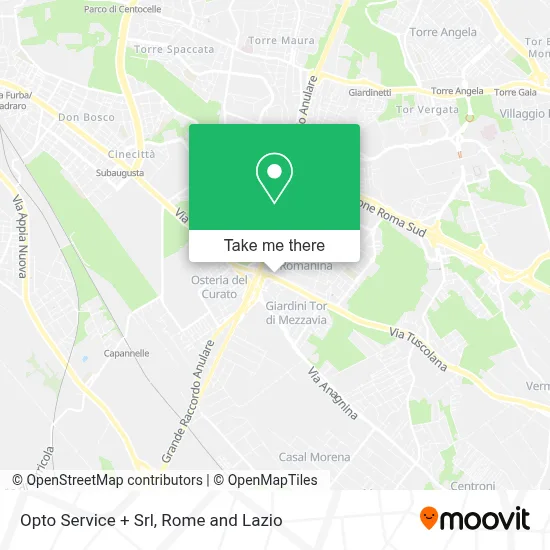 Opto Service + Srl map