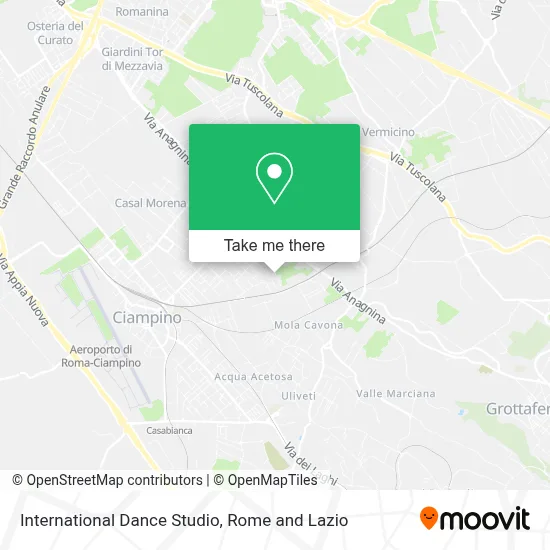 International Dance Studio map