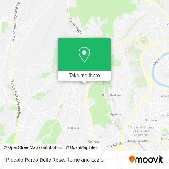 Piccolo Parco Delle Rose map