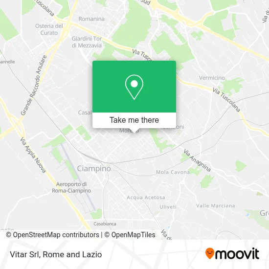 Vitar Srl map