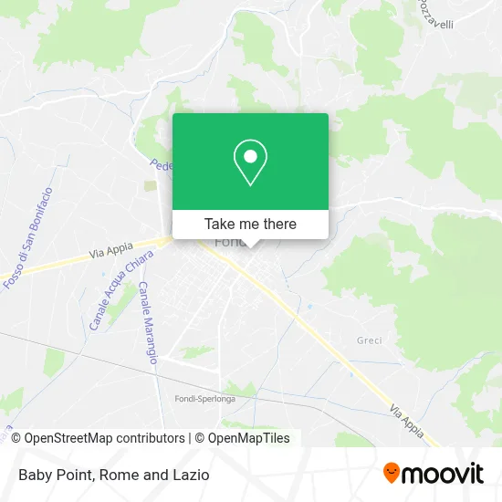 Baby Point map
