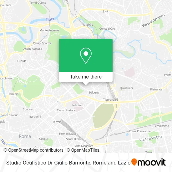 Studio Oculistico Dr Giulio Bamonte map