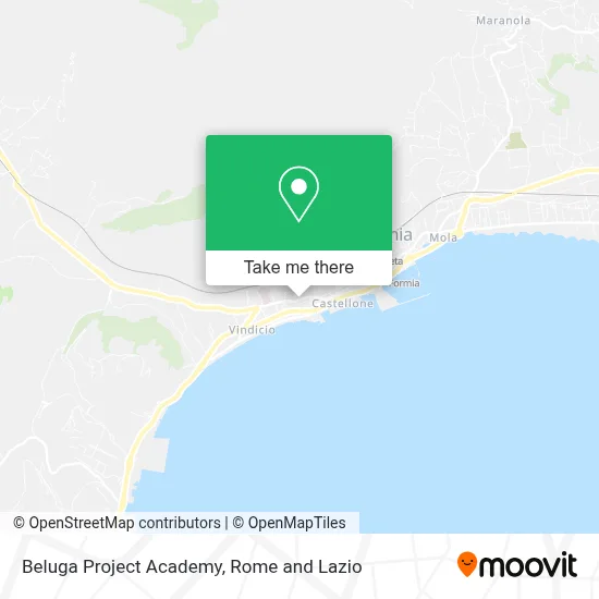 Beluga Project Academy map