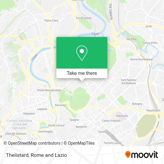 Thelistard map