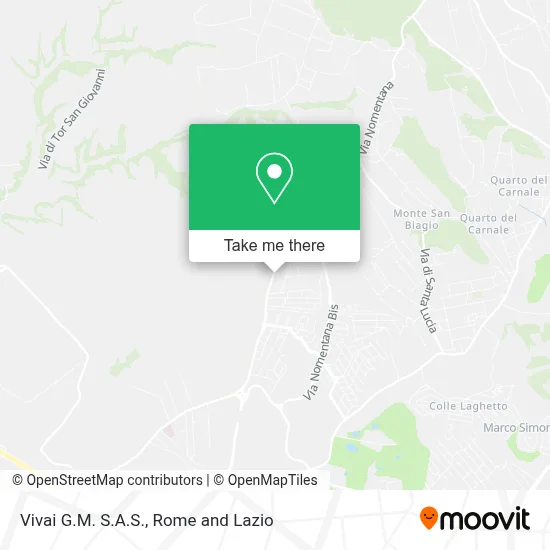 Vivai G.M. S.A.S. map