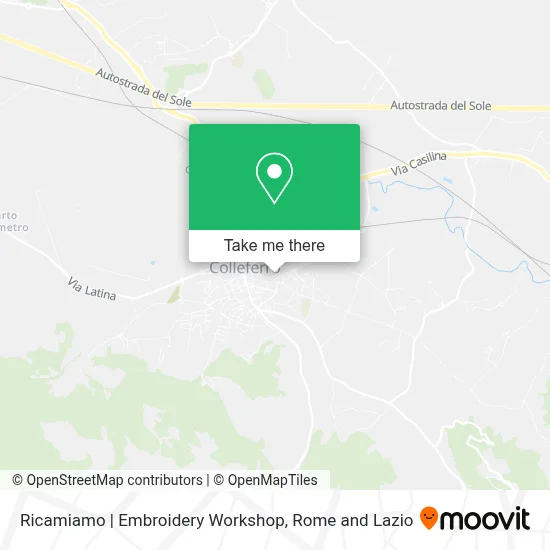 Ricamiamo | Embroidery Workshop map
