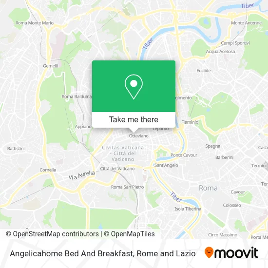 Angelicahome Bed And Breakfast map