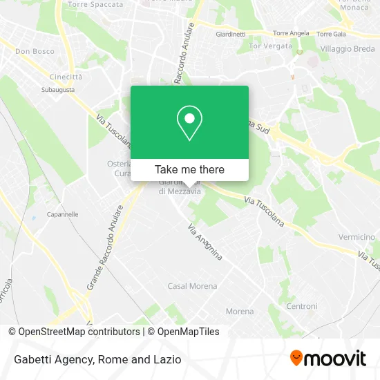 Gabetti Agency map