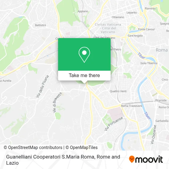 Guanelliani Cooperatori S.Maria Roma map