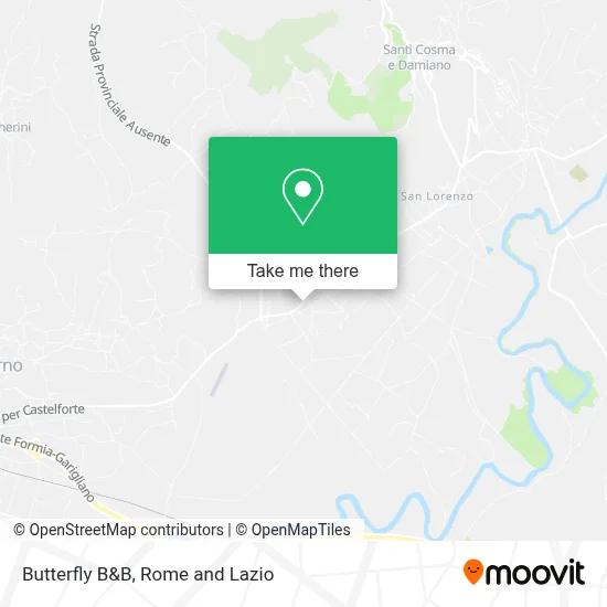 Butterfly B&B map
