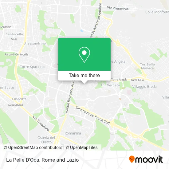 La Pelle D'Oca map