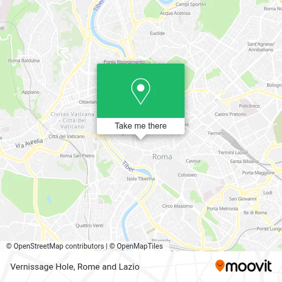 Vernissage Hole map
