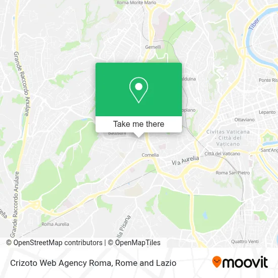 Crizoto Web Agency Roma map