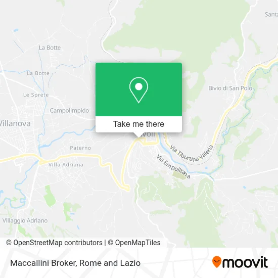 Maccallini Broker map