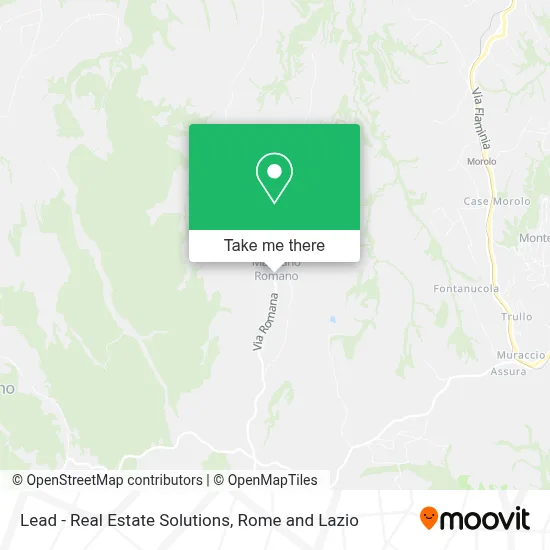 Lead - Real Estate Solutions map