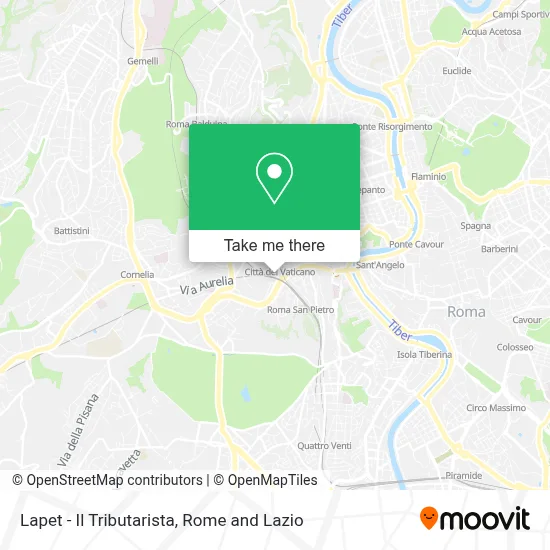 Lapet - Il Tributarista map