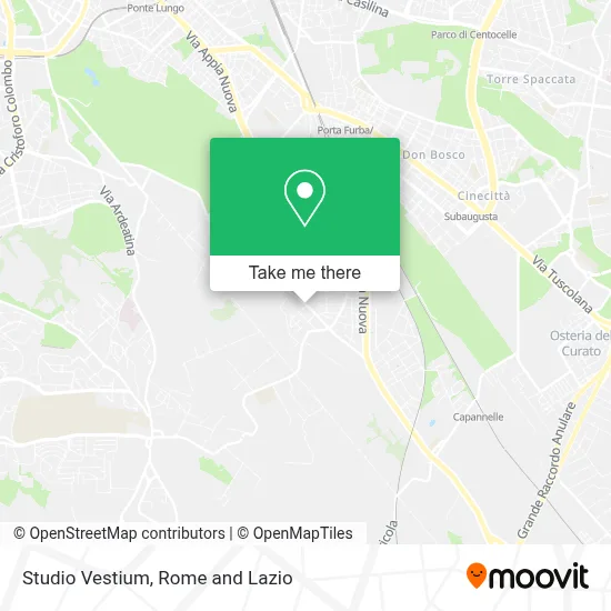 Studio Vestium map