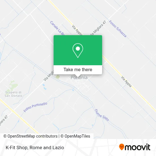 K-Fit Shop map