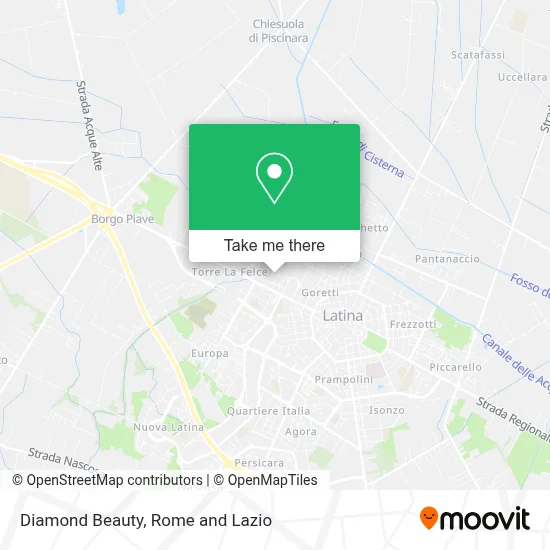 Diamond Beauty map