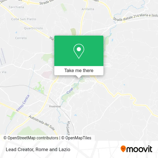 Lead Creator map