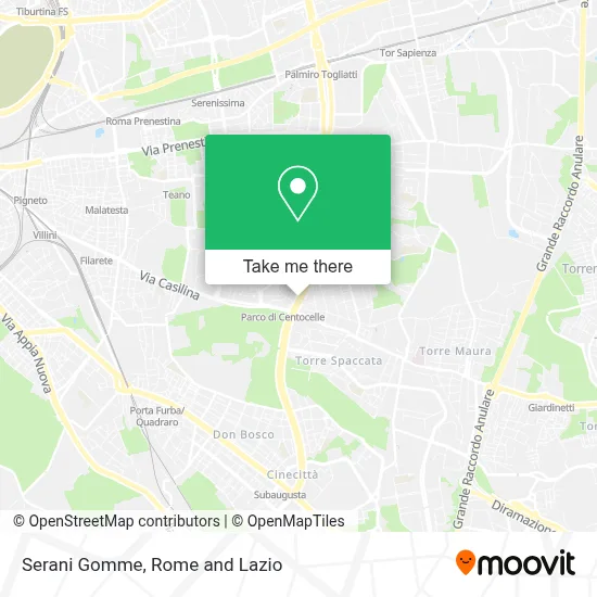 Serani Gomme map