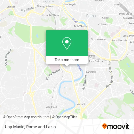 Uap Music map
