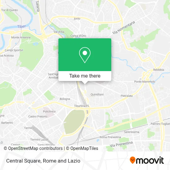 Central Square map