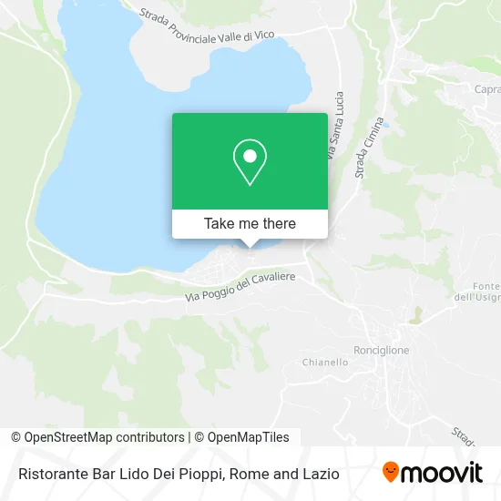 Ristorante Bar Lido Dei Pioppi map