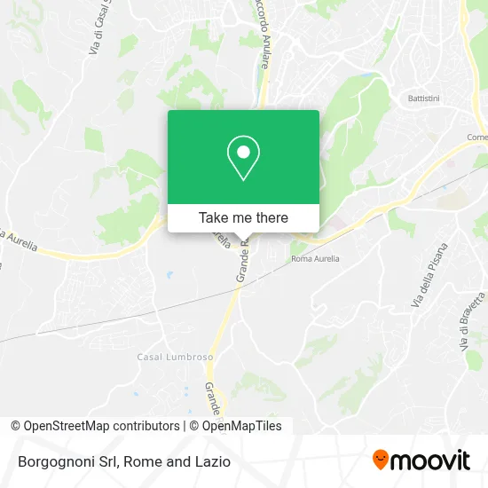 Borgognoni Srl map