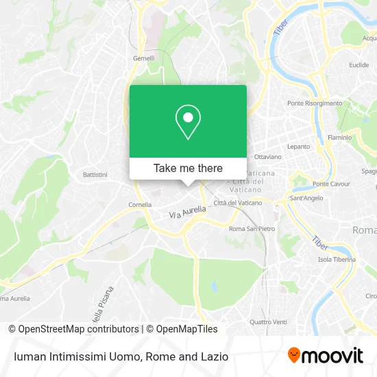 Iuman Intimissimi Uomo map