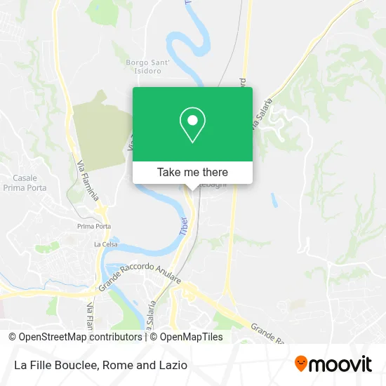 La Fille Bouclee map