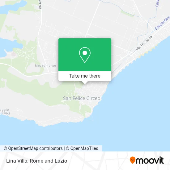 Lina Villa map