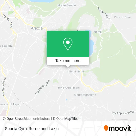 Sparta Gym map