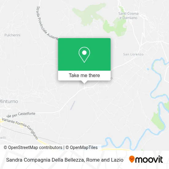 Sandra Compagnia Della Bellezza map