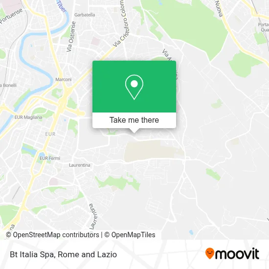 Bt Italia Spa map