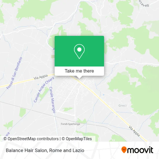 Balance Hair Salon map