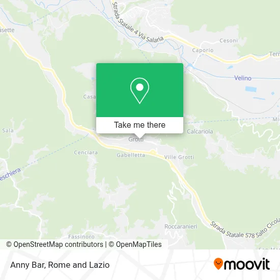 Anny Bar map