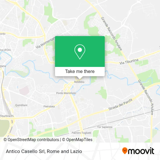 Antico Casello Srl map
